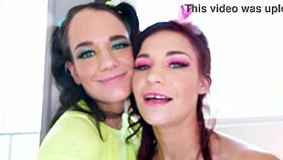 kylie og daisy giver double blowjob til kæmpe pik 😍