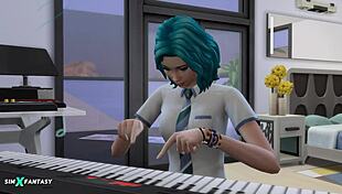 what's yuki behr doing as a personal trainer in this hentai?