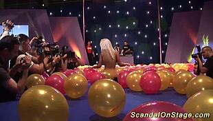 Stepmom Appears Bare on Public Stage with Silicone Enhancements