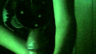 Girlfriend gives handjob leading to cumshot in intimate moment.