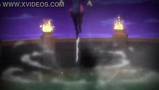 Jonathan Joestar battles Dio Brando in an epic anime music video