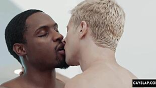 Rough Twink Fucking With Big Cock Squirting In Interracial First Time