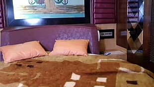 He ditched his wife for the game, so the neighbor fucked her hard.