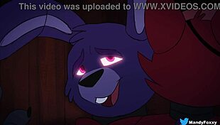 Foxy and bonnie sex with big cock monster cock