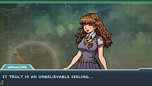 Jasmine says, 'Train Hermione in BDSM.'