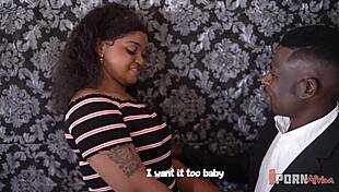 naughty hotel meeting with lover, sucking big black cock.