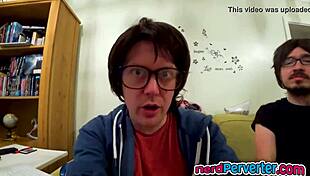 voluptuous uk bitch sucking nerds dong in hardcore casting interview