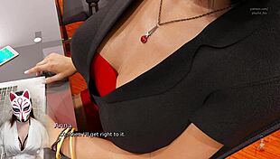 anna's job interview gets affectionate