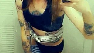 Miniskirt Tranny Loves Showing Her Cock With Pretty Panties And Clit