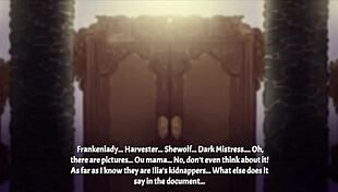 creampie contrasts in hentai mansion with monster tits