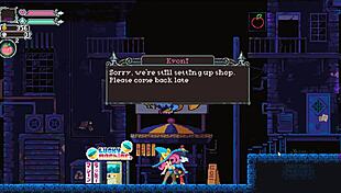 Flip Witch Pixel Hentai Game Ep 6 Femdom Creampie in the Forest