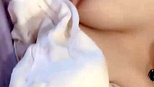 Asian amateur masturbates solo with passion 😈
