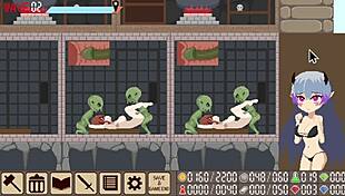 Horny Monsters Raid Demon King's Castle in Hentai