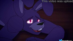 Foxy and bonnie sex with big cock monster cock