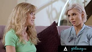 Caring Milf Fingers Pretty Stepdaughter