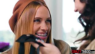 Khloe Kapri screams for Maddy May's anal!