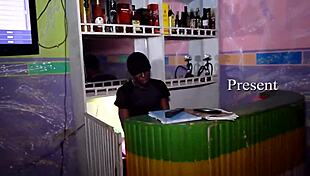 About 1 zero zero hour this barman fucked a lodger dat came to ask him for soap and water!