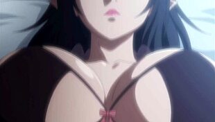 i'm watching steel witch annerose's sex scene with huge tits and cumshot in english fan dub