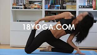 i got anal on chair after yoga workout, teen 18+