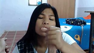 Christmas Facial Cumshot Compilation Surprises Viewers