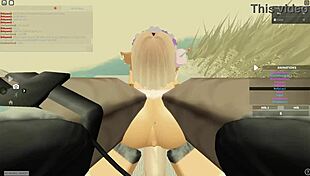 Whore rides and deepthroats hard!