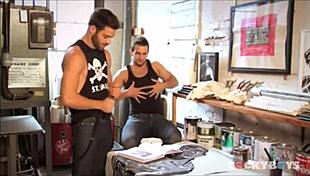 the model said, 'fuck my ass harder'