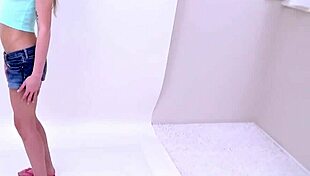 teen gets fucked during photoshoot casting