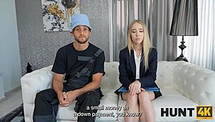 old blonde american watching turntables and private sessions