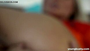 busty young jessie masturbates solo