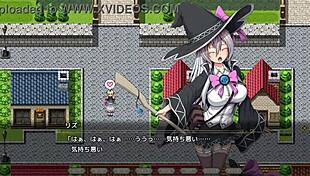 A Witch of Eclipse Lizu Scene in Hentai RPG
