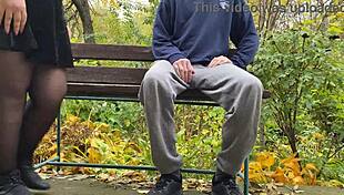 Stepmommy trains me kinky in pantyhose with dirty public ass play.