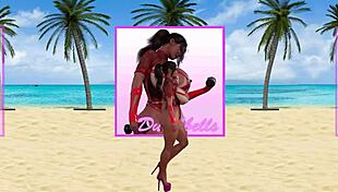 Lacey Plays With Workout Toys