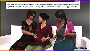 pregnant indian bhabhi gets wild in 3d comic passion