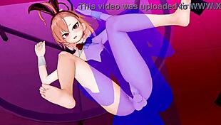 Mikamo Neru And Uzawa Reisa In Bunny Outfits