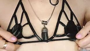 Beautiful Redhead in Bunny Costume Showing Off