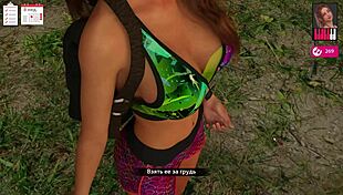 melody engages in outdoor doggystyle with big cocks and monster dicks during nature masturbation