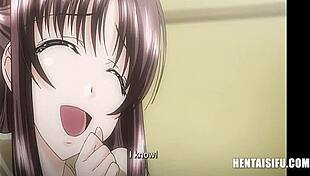 Pregnant threesome magic squirts milk to save the heir.