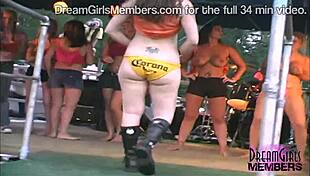 Ever Seen a Raunchy Wet T Contest at Biker Rally?