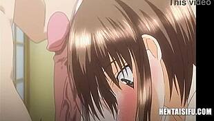 Pregnant threesome magic squirts milk to save the heir.