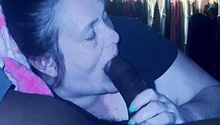 chubby amateur gets interracial fetish session