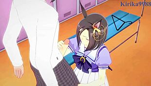 Air groove unleashes intense creampie sex in uma musume pretty derby hentai