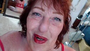 Dawnskye Teases in Panties with Big Tits and Curvy Body