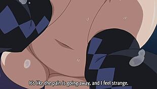 kisara gets creampied by monster cock in hentai game 😏