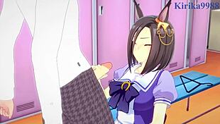 Air groove unleashes intense creampie sex in uma musume pretty derby hentai