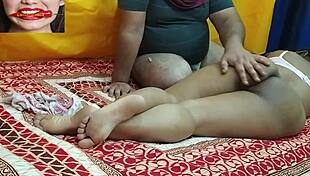 The indian wife gets hot as her husband fingers her desi pussy in pov.