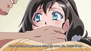 In the world of anime, a virgin step sister experiences her first hardcore fuck.