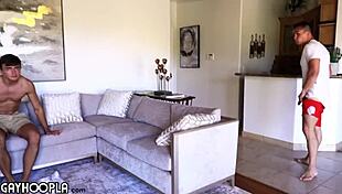 Straight Jock Experiences First Time Challenge