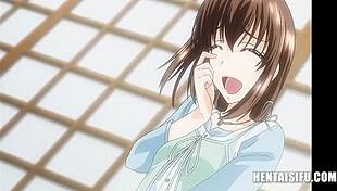 Pregnant threesome magic squirts milk to save the heir.