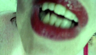 Dawnskye Teases in Panties with Big Tits and Curvy Body