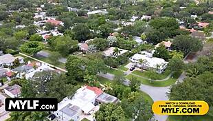 Horny house inspector freeuse fucks stepmother and stepdaughter. Classic MYLF retro with wild group licking.